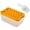 Orange, variant on Ice Cube Tray with Lid and Bin, 3 Pack Food-Grade Plastic Ice Molds for Freezer, 33 pcs Ice Trays for freezer, BPA-Free, Ideal for Whiskey, Cocktails, Coffee & Juice