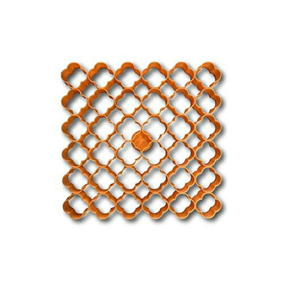 36x1” quatrefoil shape Multicutter (6”x6”)- Fast Shipping - Sharp Edges - Exceptional Quality