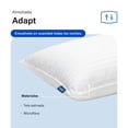 thumbnail image 3 of Almohadas Queen 2 Pack Luuna Adapt Microgel Suaves Lavables, 3 of 9