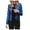 Blue, variant on Womens T Shirts, Women's T-Shirt Open Front Cardigan Long Sleeve Jacket For Women Modern Coat Style Top Blue S