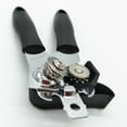 thumbnail image 5 of Cheers.US Grip Manual Can Opener, Handheld Comfortable Grip, Oversized Easy Turn Knob, Built in Bottle Opener, Hangs for Convenient Kitchen Storage, Blades Easily Open Tin Cans, 5 of 7