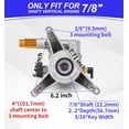 thumbnail image 4 of Bomba Vertical para Hidrolavadora M MINGLE Eje 7/8" 3000 PSI, 4 of 7