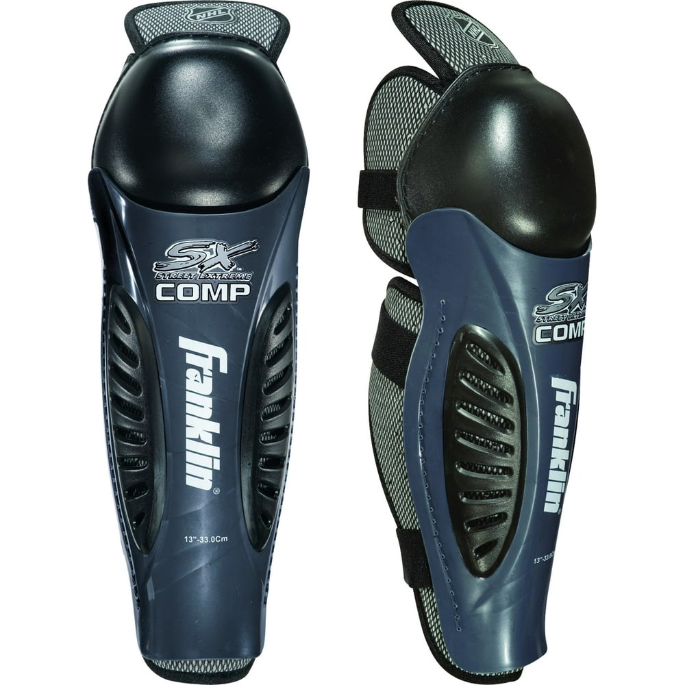 NHL SX SG 175 Street/Roller Hockey Shin Guards Junior S/M 9" Walmart