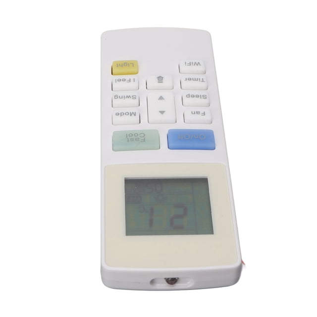 Control Remoto De CA, Control Remoto Universal De Aire Acondicionado ABS De Largo Alcance De Transmisión Fácil De Agarrar Para HS 9UIHN W Para GWH12AAB K6DNA5A I