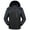 Black-B, variant on Men's Puffer Jacket Winter Parka Jacket Warm Thicken Ski Coat Hooded Casual Jacket with Pocket Silver