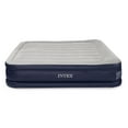 thumbnail image 2 of Intex Dura-Beam Standard Series Deluxe Pillow Rest Raised Airbed w/ Soft Flocked Top for Comfort, Built-in Pillow & Electric Pump, Bed Height 16.5", Queen, 2 of 8