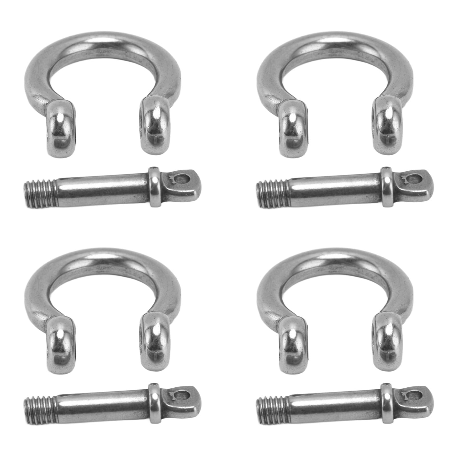 Anchor Shackles, Mirror Polished Easy Installation Standard Thread