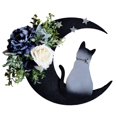 thumbnail image 2 of Add Charm to Your Home Decor with Cat Garland Stars and Crescent Moon 35cm, 2 of 5