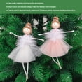 thumbnail image 4 of Bewildely Colgante de muñeca de árbol de Navidad, decoraciones navideñas de tamaño pequeño, adorables muñecas bailarinas de Navidad, Kits de decoración para fiestas, 4 of 6