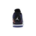 thumbnail image 4 of Jordan Kid's 4 Retro Black Rush Violet Shoes, from StockX, 4 of 5