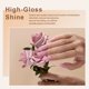 thumbnail image 3 of Set de esmaltes de uñas en gel RARJSM Nude Pinky Purple Jelly 7,5 ml x6, 3 of 8