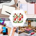 thumbnail image 6 of FORMRS 1-Subject Spiral Notebook 8" x 5" College Ruled 60 Refillable Sheet A5 Hard Cover, 2 Pack, Apple Pattern, 6 of 7