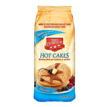 Harina de trigo Tres Estrellas preparada para hot cakes 800 g