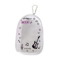 thumbnail image 2 of Bolsa de almacenamiento para muñecas, a prueba de polvo, de PVC transparente, llavero para tarjetas de lápiz labial, muñecas Guitarra, 2 of 9