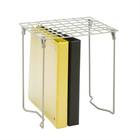 Honey Can Do Stackable Steel Folding Locker Shelf Silver Com