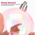 thumbnail image 4 of KALLORY 12pcs Plastic Ornaments Assorted Colors for Party, Home, Christmas Tree, Holiday and Event Decorations, 4 of 6