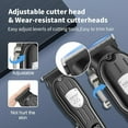 thumbnail image 2 of HIENA Professional Hair Clipper Set, Rechargeable Cordless Barber Kit and Hair Cutting Set, Electric Foil Shavers and Beard Trimmers, Ear, Nose Hair Trimmer Set & Facial Grooming Tool (Gold), 2 of 10