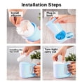 thumbnail image 4 of Outdoor Portable Pet Dog Paw Cleaner Cup - Quick and Convenient Foot Washer for Clean Dog Paws ShopWise Round, 4 of 11