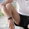 thumbnail image 5 of Pulsera deportiva compatible con Apple Watch Strap, pulsera de silicona transpirable con hebilla de doble orificio para iWatch Series 7 SE, 5 of 5