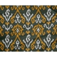 thumbnail image 4 of oneOone Tissu Polyester Lycra Rayé & Paisley Imprimé Ikat au Mètre 56 Pouces de Large, 4 of 4
