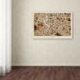 thumbnail image 3 of Trademark Fine Art "Rome Italy Street Map" Canvas Art by Michael Tompsett, 3 of 3