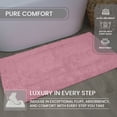 thumbnail image 5 of Home Weavers Classy Bathmat 100% Cotton Tufted Bath Rug, Extra Soft and Absorbent Bath Rugs, Non-Slip Bath Mats, Machine Washable bath rugs for Bathroom, 21"x34" Rectangle, Pink, 5 of 10