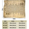 thumbnail image 2 of Psalm 91 Blanket Christian Gifts (60x50inch)- Religious Throw Blanket Soft Lightweight Cozy Plush Warm Blankets for Women Men, 2 of 6