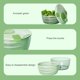 thumbnail image 5 of Cesta Secado 4L Deshidratador Frutas Sin BPA Giratorio Manual para Casera, 5 of 9