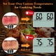 thumbnail image 3 of Termómetro digital para carne con sonda de temperatura de alimentos de acero inoxidable, 3 of 5