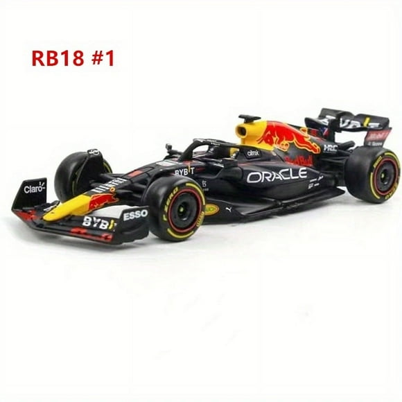 Burago 1:43 Red Bull 2022 RB18 1 & 11 Formule 1 Modèles de Course - Voitures Moulées sous Pression en Alliage