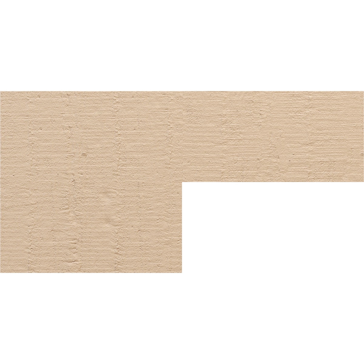 10"W x 20"D x 10"H Wide Chapel Hill Rough Cedar Woodgrain TimberThane Corbel, Primed Tan