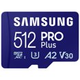 thumbnail image 1 of Samsung PRO Plus+ Adaptateur / Carte Mémoire microSDXC 512 Go 180MB/s - Neuf, 1 of 2