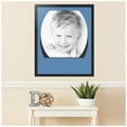 thumbnail image 2 of ArtToFrames Collage Photo Picture Frame with 1 - 22x28" Openings, Framed in Black with Liberty Blue and Black Mats (CDM-3926-1496), 2 of 8