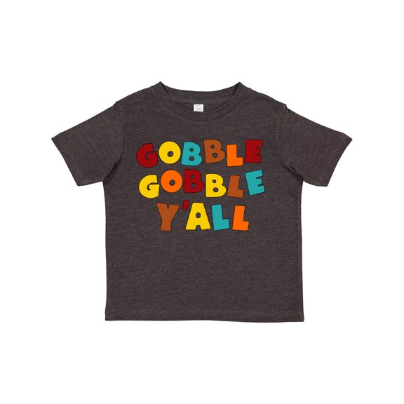Inktastic Gobble Gobble Y'all Thanksgiving Boys or Girls Toddler T-Shirt