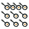 thumbnail image 3 of Miangastore 10Pack Frying Pan Pendant Jewelry Accessory Simple Design For Women, 3 of 8