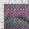 thumbnail image 1 of oneOone Cotton Cambric Fabric Chevron Ikat Print Fabric By Yard 56 Inch Wide, 1 of 1