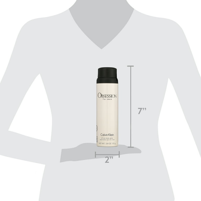 Obsession Body Spray, Brand Calvin Klein, for Men, Size 5.4 oz, 1 Count, Scent Warm and Spicy Obsession Body Spray, Brand Calvin Klein, for Men, Size 5.4 oz, 1 Count, Scent Warm and Spicy