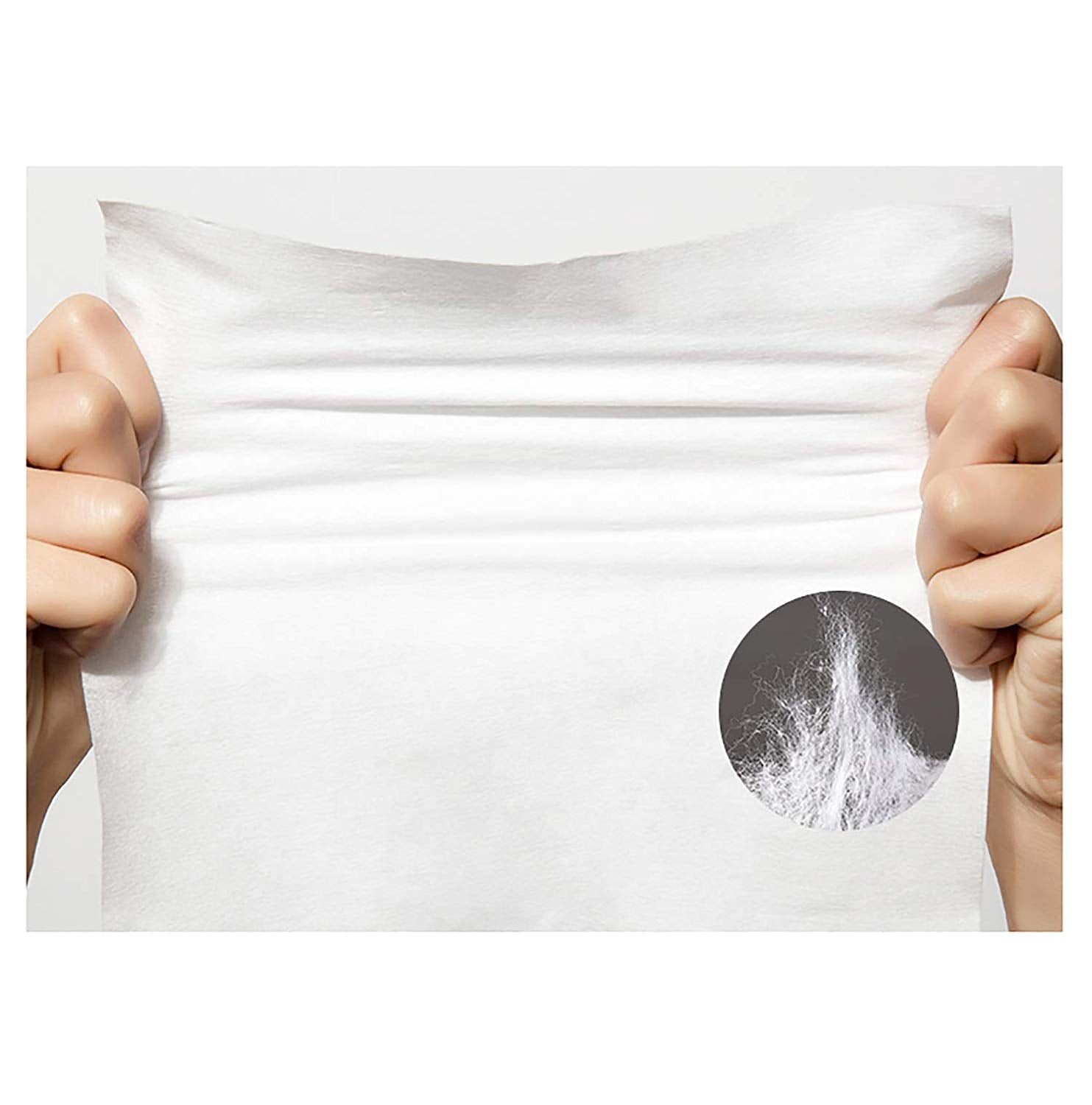 Set of 3 PurCotton Quality Cotton Tissue 100% Cotton 100pc/BX Pack 200mmx200mm Sheet Super Soft 原厂正品 (300 Pack) …