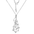 thumbnail image 1 of Kcodviy Crystal Stone Holder Necklace Crystals Jewelry Adjustable Crystal Cage Necklace Trendy Necklace Adjustable Metal Net Necklace Charm Necklace Crystal Stone Chain, 1 of 8