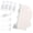 Type 2, variant on Lynono Cake Decorating Tool Set Soft Edges Patterned Scrapers Smoother Comb for Cream