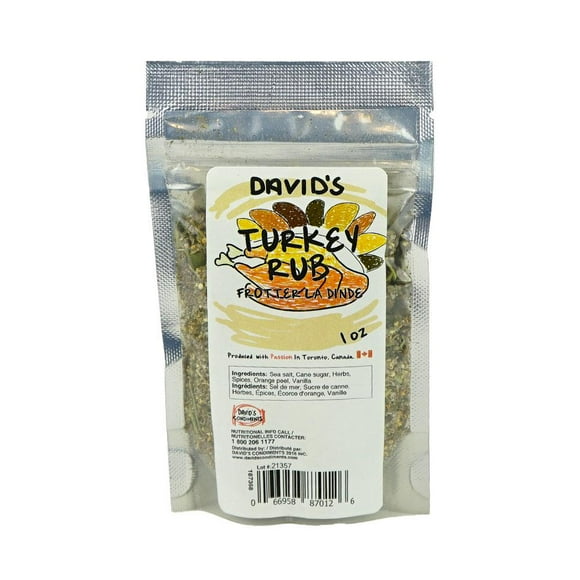 David’s Condiments Famous Rib Rub, 1oz (28.35g) | Premium Smoky Dry Rub for Ribs, Turkey, Steaks & Other Meats Visit the DAVID'S CONDIMENTS Store