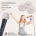 thumbnail image 2 of HLONK 50 Pcs Disposable Microphone Cover Non-Woven  Removal Microphone Cover  Perfect Protective Cap for Most Handheld Microphone  White, 2 of 5
