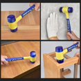 thumbnail image 5 of Portable Ergonomic Floor Tile Tapping Installation Hammer With Detachable Plastic Handle for Watch Repair Hardware Tool, 5 of 5
