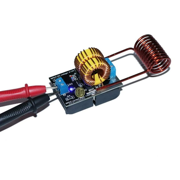 Treedix 5-12V 120W ZVS Low Voltage Induction Heating Power Supply Module with Heating Coil