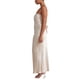 thumbnail image 4 of VISgogo Vestido sin mangas sin espalda para mujer, de una sola pieza elegante sin tirantes de color sólido, vestido de banquete de boda para cóctel VISgogo moda, 4 of 9