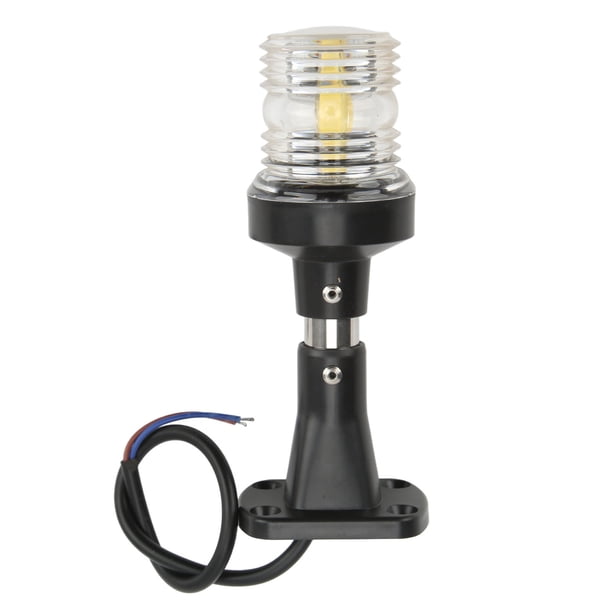 Luz de proa LED, luz de proa para navegación de barco de 6 pulgadas de altura, lámpara de señal para navegación marina, diseño elevado