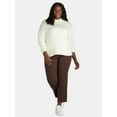 thumbnail image 2 of JMS Just My Size by Hanes Women's Plus Size 2 Pocket Pull On Pants, Single and 2 Pack, 2 of 5