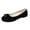 Black, variant on NOKIO Women's D𝗋essy F𝗅a𝗍s Sandals Elegant F𝗅oral Casual Sandles Lightweight Comfortable Walking Shoes Breathable Wide Width L𝗈afers S𝗅ip On Ballerina Slippers