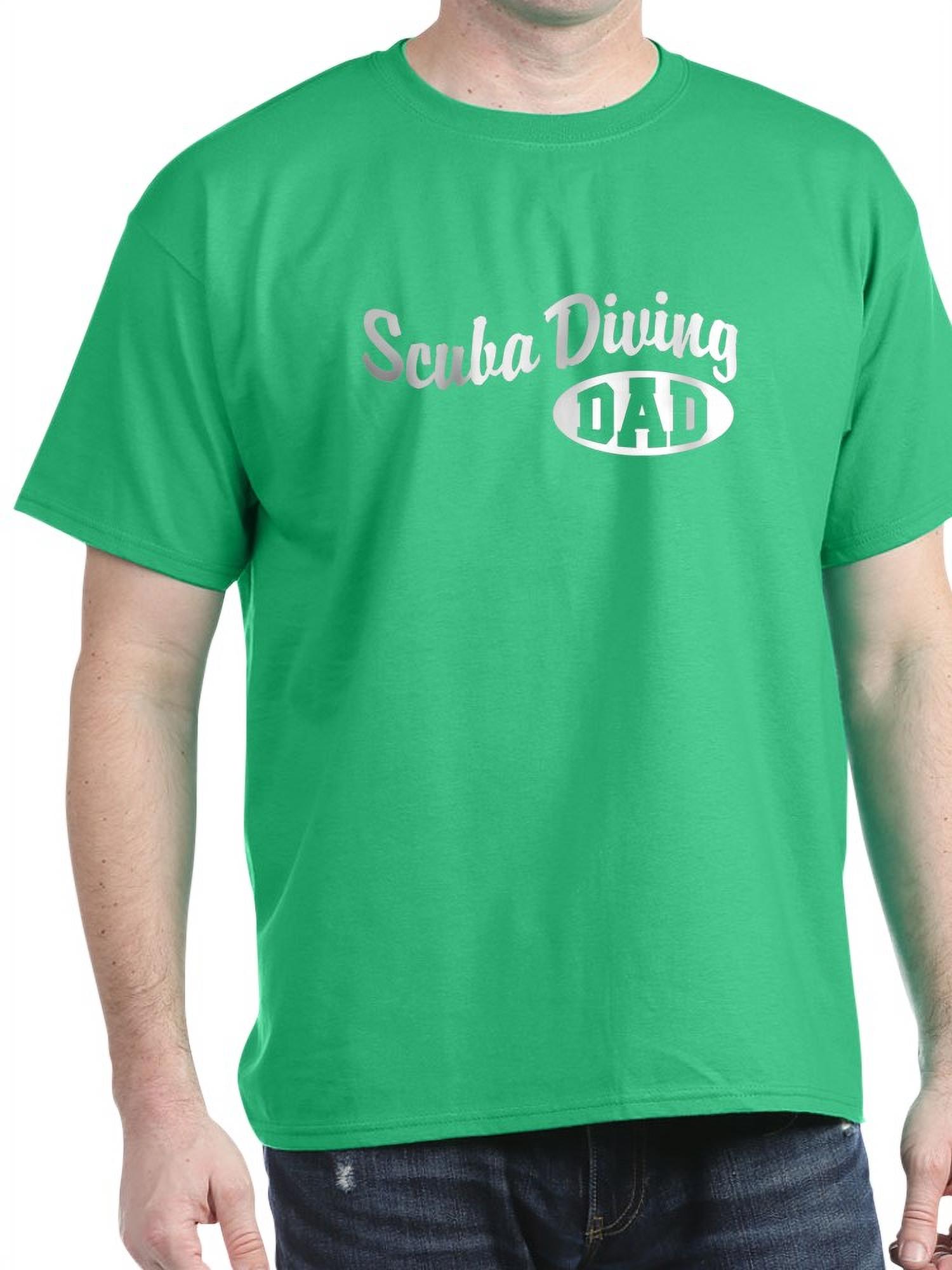 CafePress Scuba Diving Dad Dark T Shirt 100 Cotton TShirt