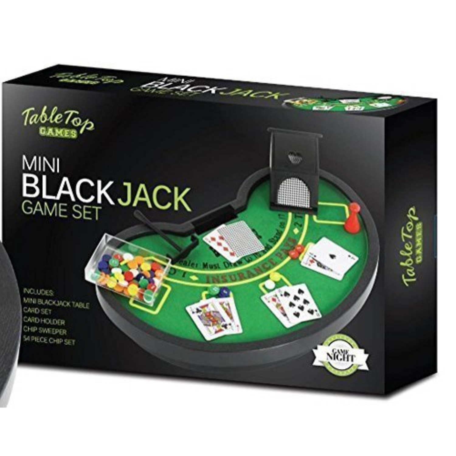MINI BLACK JACK GAME SET